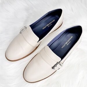 Cole Haan Women’s GrandEvOlution leather Loafers Pumice Stone Ivory 8 like new